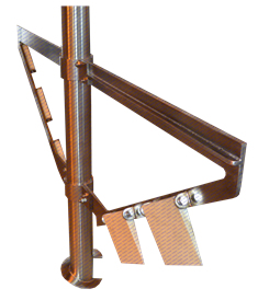 Miesadlo s teflonovymi skrabkami 